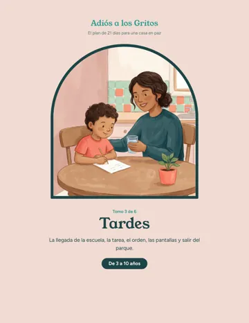 Tapa del Tomo 3, Tardes